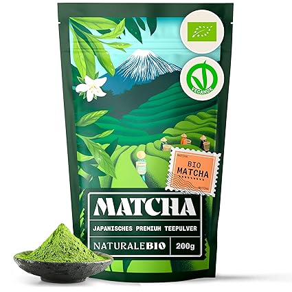Hochwertiges Bio-Matcha-Grüntee-Pulver