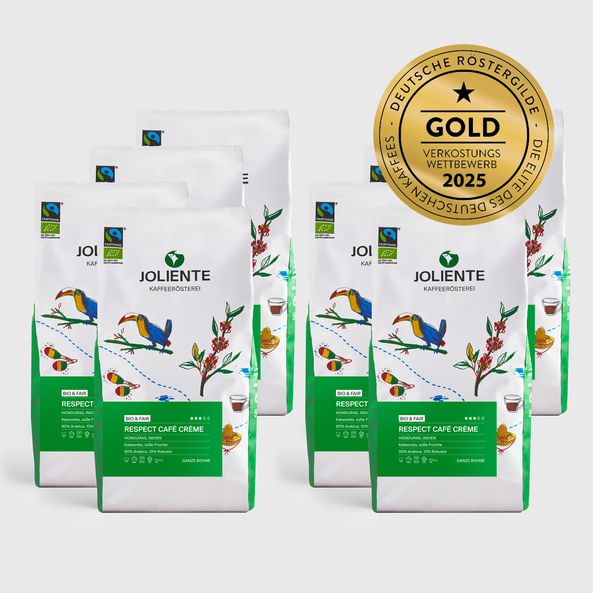 CAFFÈ NEW YORK BIO Ganze Bohne, 250G, 100% Arabica NY803BIO
