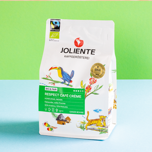 Café Crème Bio & Fair – Spezialitätenkaffee von JOLIENTE, 100 % Arabica
