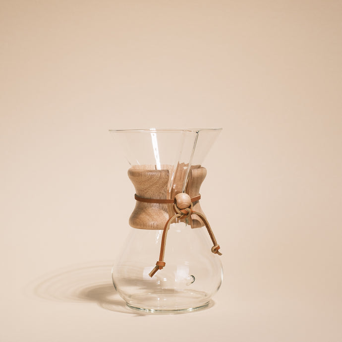 Chemex Karaffe – stilvolles Kaffeezubehör für Pour Over Kaffeegenuss von JOLIENTE
