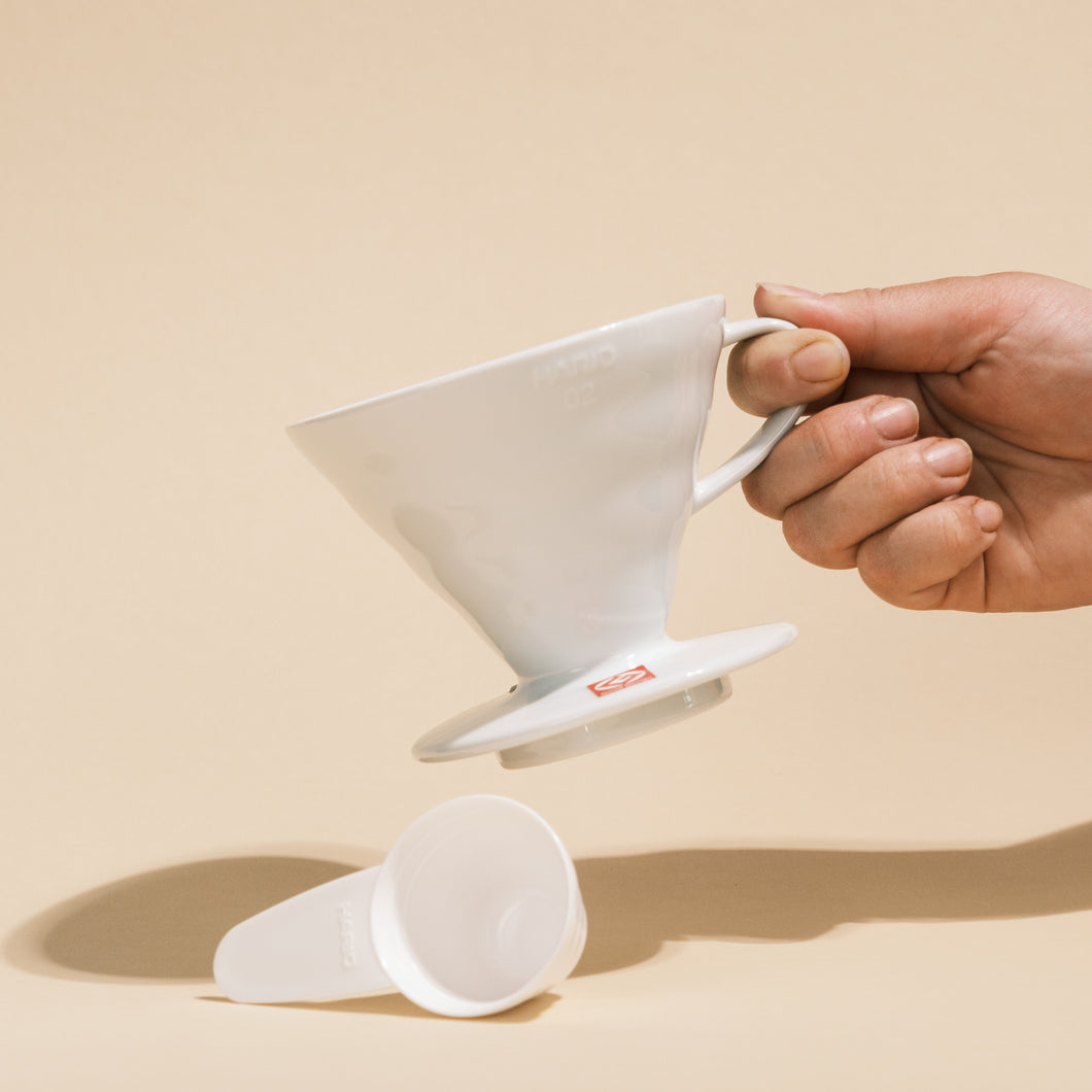 Hario V60 Coffee Dripper – Pour Over Kaffeezubereitung mit Zubehör von JOLIENTE