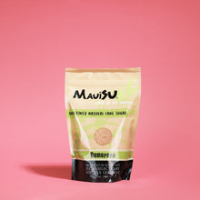 Laden Sie das Bild in den Galerie-Viewer, Mauisu Demerara – grobkörniger, goldbrauner Rohrzucker aus Mauritius mit mildem Karamellgeschmack